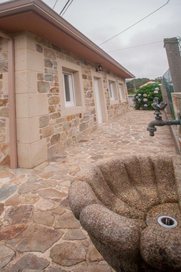 Villa Casa De Piedra Playa De Estorde Con Vistas Al Mar Cee Exterior foto